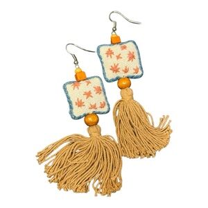 🟡Cute Pillow Puff Dangle Earrings